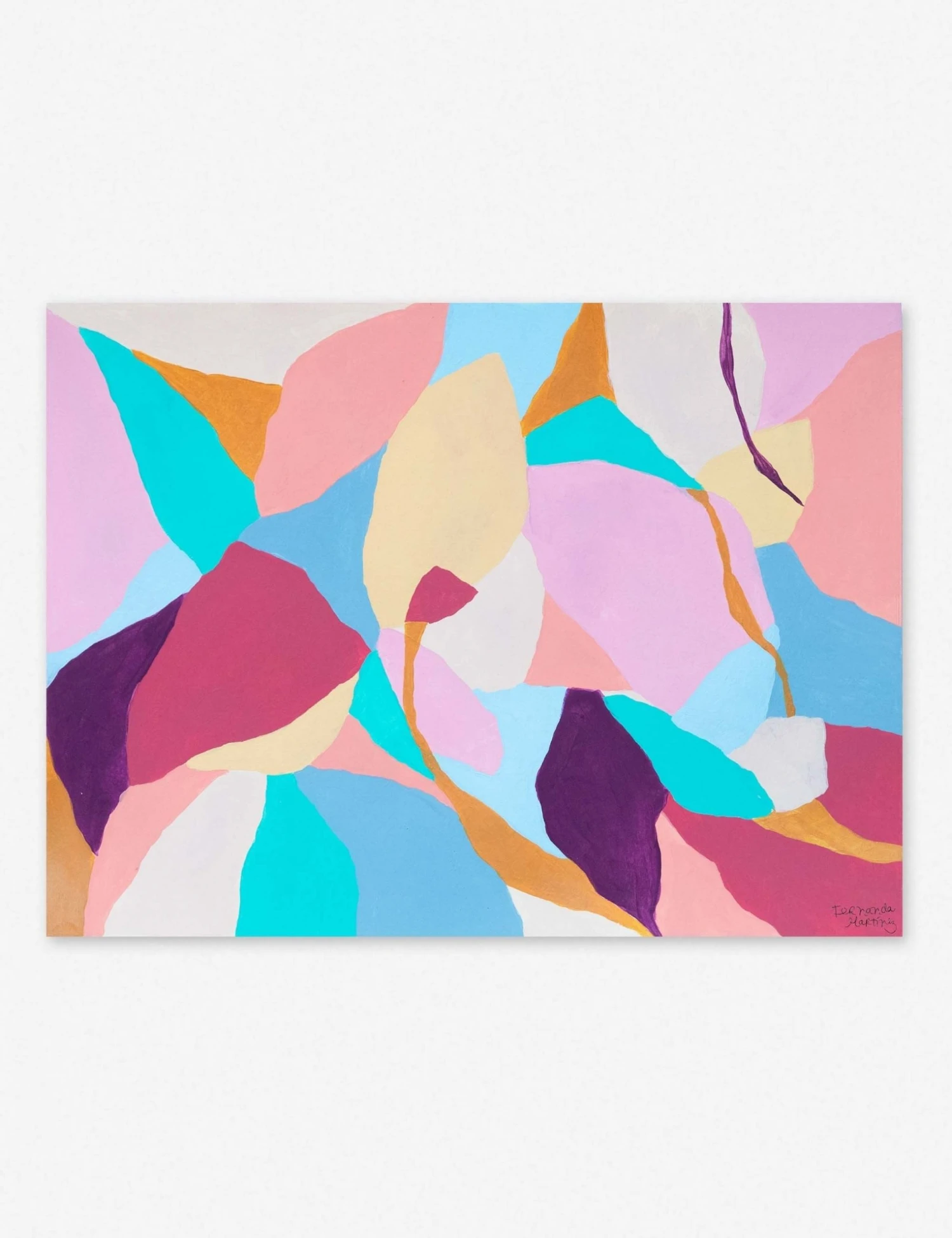 fernanda_untitled_unframed_7160aadd-19d8-4461-a048-afe29bd4345f.jpg Lulu And Georgia 'Untitled Floral' Print By Fernanda Martinez