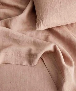 Lulu And Georgia Malene Barnett Kindred Collection Cultiver Linen Bedding, Flat Sheet