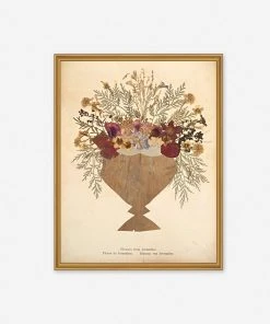 Lulu And Georgia 'Flowers From Jerusalem' Wall Art By Boulos, Original Work Held By The J. Paul Getty Museum