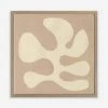 Lulu And Georgia Earth Tones Flowing Shapes 1' Wall Art