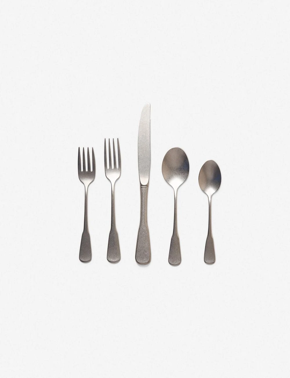 flt01_studio_1.jpg Lulu And Georgia Farmhouse Pottery Shelburne 5-Piece Flatware Set Kitchen + Dining