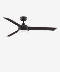 Lulu And Georgia Outdoor Collection Alya Indoor / Outdoor Ceiling Fan + Light