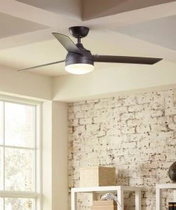 Lulu And Georgia Outdoor Collection Alya Indoor / Outdoor Ceiling Fan + Light