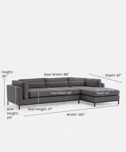 Lulu And Georgia Fritzie Sectional Sofa