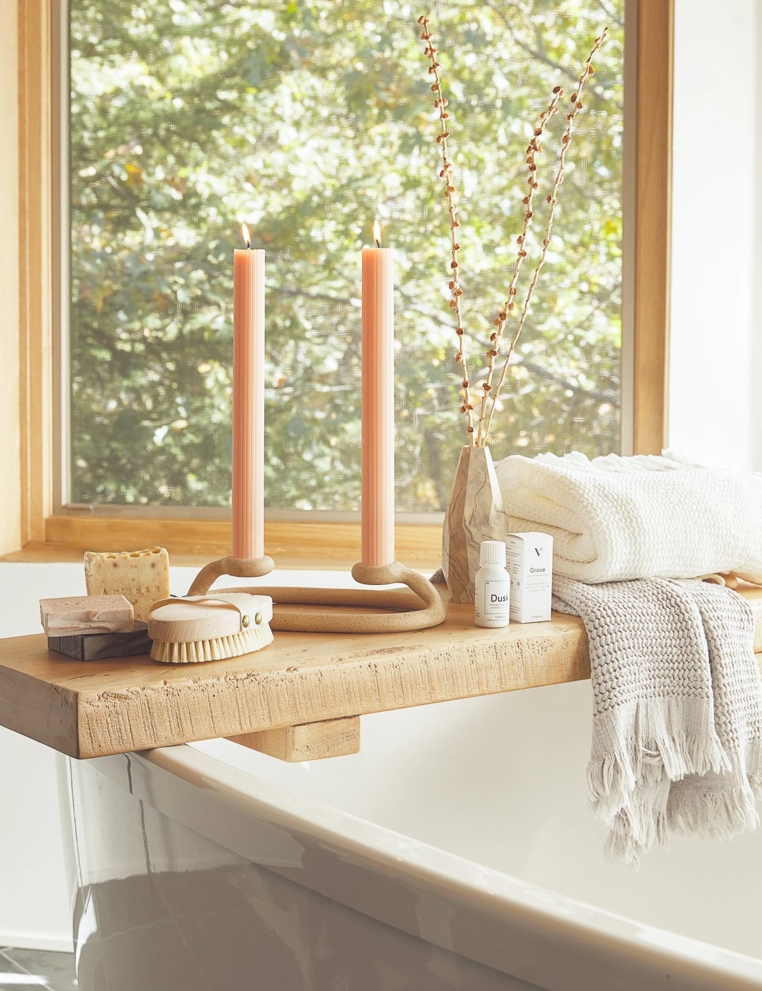 gifts_for_the_homebody-1983_7.jpg Lulu And Georgia House No. 23 Sherra Waffle Towel Earth Tones