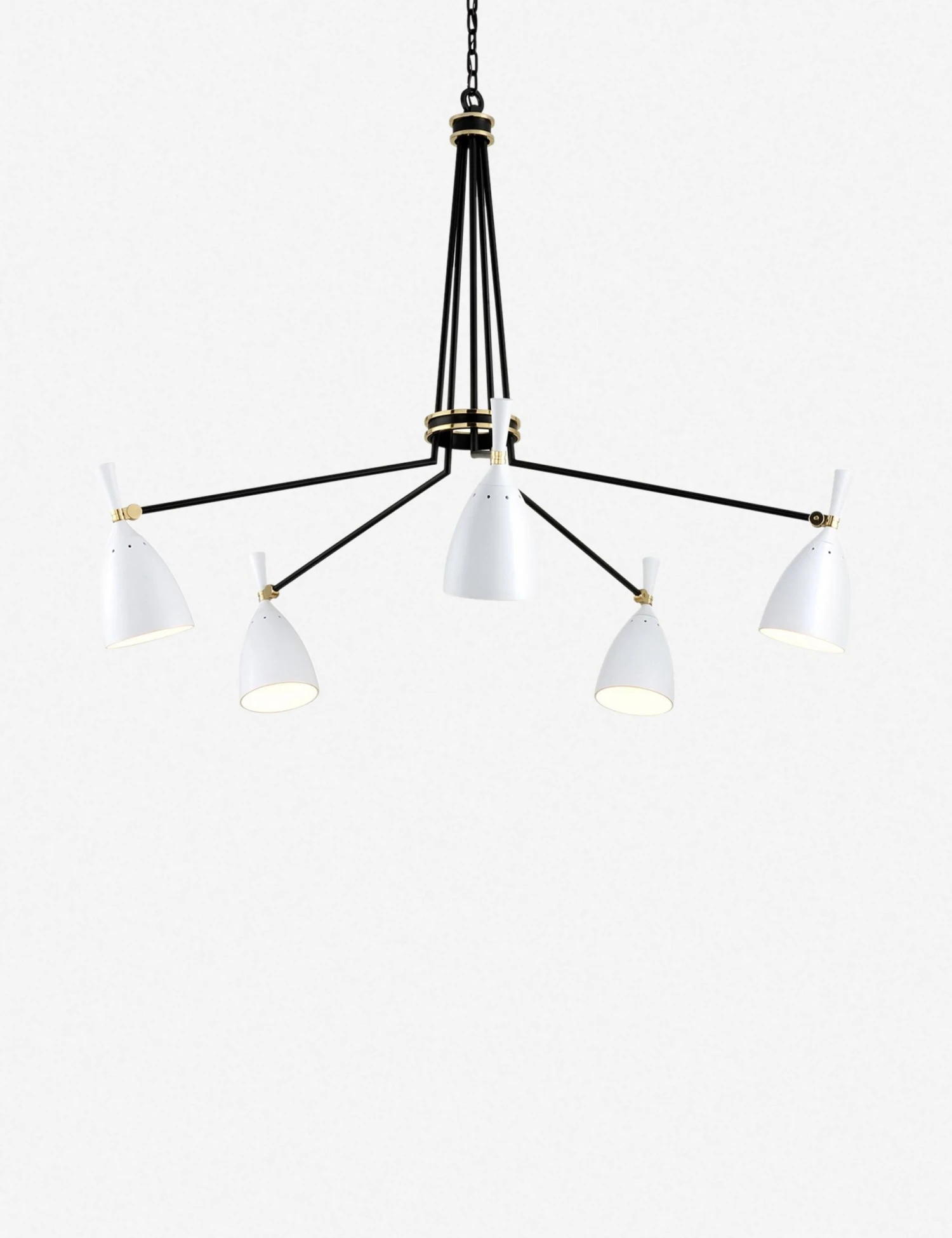 gracie-5-light-chandelier-black-and-off-white_1.jpg Lulu And Georgia Gracie Chandelier