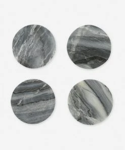Lulu And Georgia Malene Barnett Kindred Collection Modernist Coaster (Set Of 4)