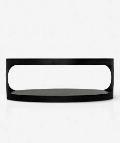 Lulu And Georgia Leigha Oval Coffee Table Curved + Rounded
