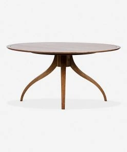 Lulu And Georgia Rai Round Dining Table Curved + Rounded