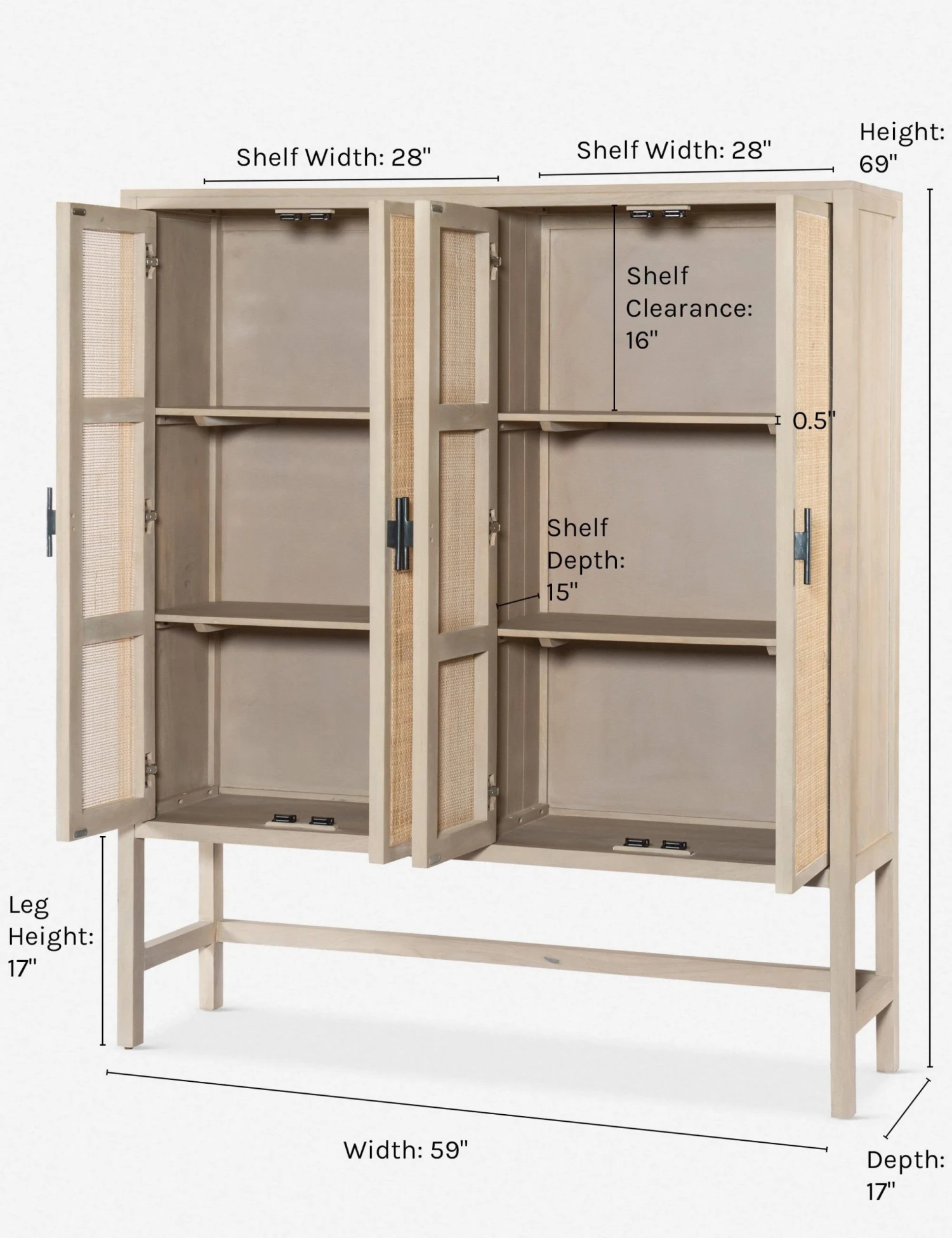 hannah-cabinet_-natural_1f31b60f-a990-4b73-b96f-9af94ac2e86d-5.jpg Lulu And Georgia Hannah Cabinet Bookcases + Shelving
