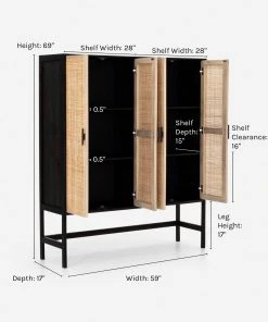 Lulu And Georgia Hannah Cabinet Bookcases + Shelving 25 Lulu And Georgia Hannah Cabinet Bookcases + Shelving