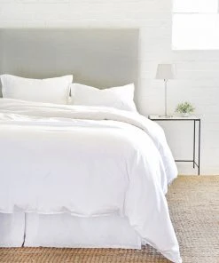 Lulu And Georgia Bed + Bath Pom Pom At Home Parker Bamboo Duvet Set