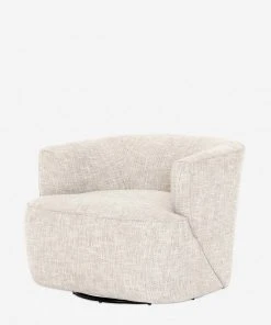 Lulu And Georgia Curved + Rounded Iona Swivel Chair