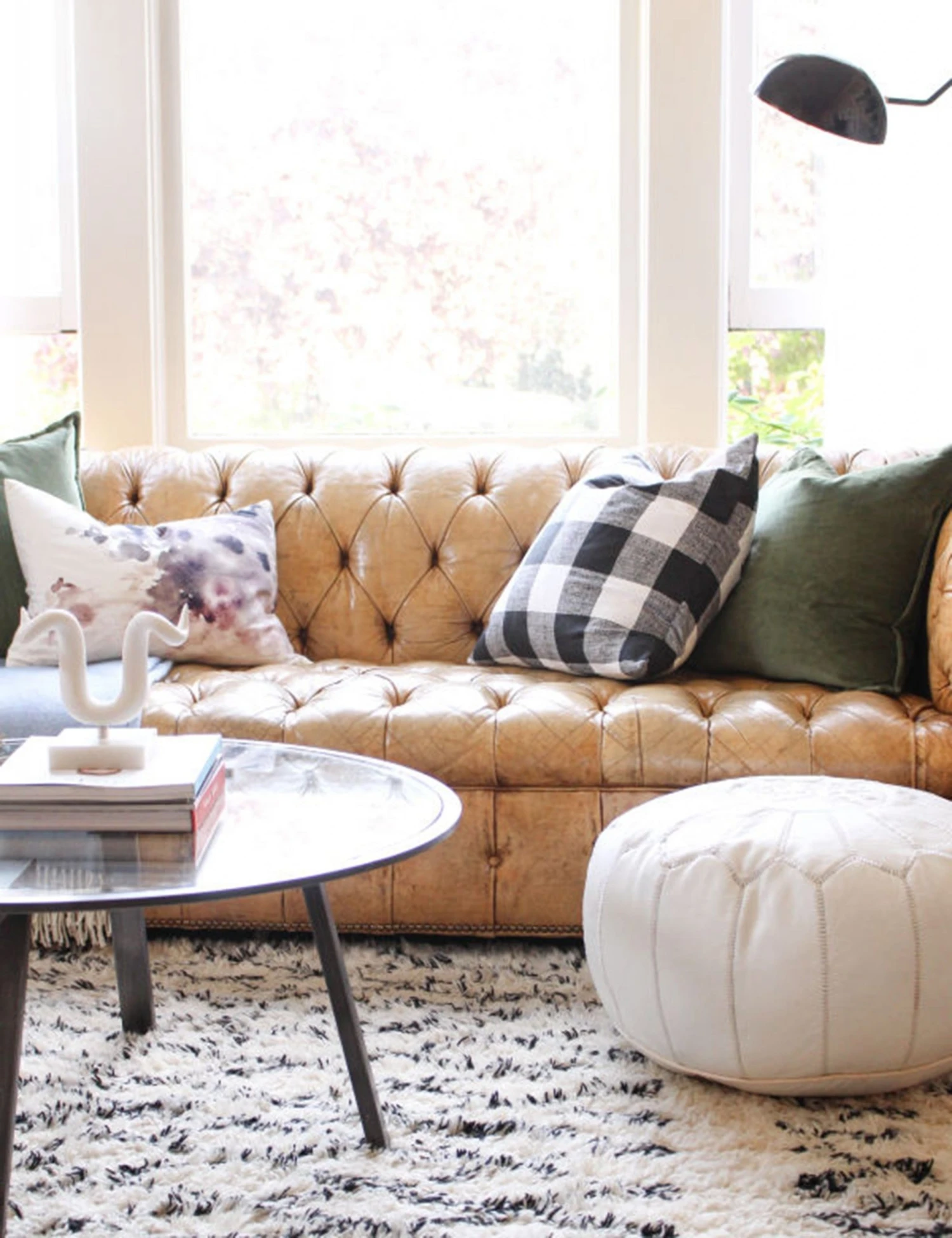 jonathan_adler_sculpture_1.jpg Lulu And Georgia Pillows + Throws Kenza Moroccan Pouf