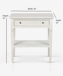 Lulu And Georgia Luna 1 Drawer Nightstand Furniture