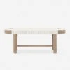 Lulu And Georgia Arina Indoor / Outdoor Bench Outdoor Collection
