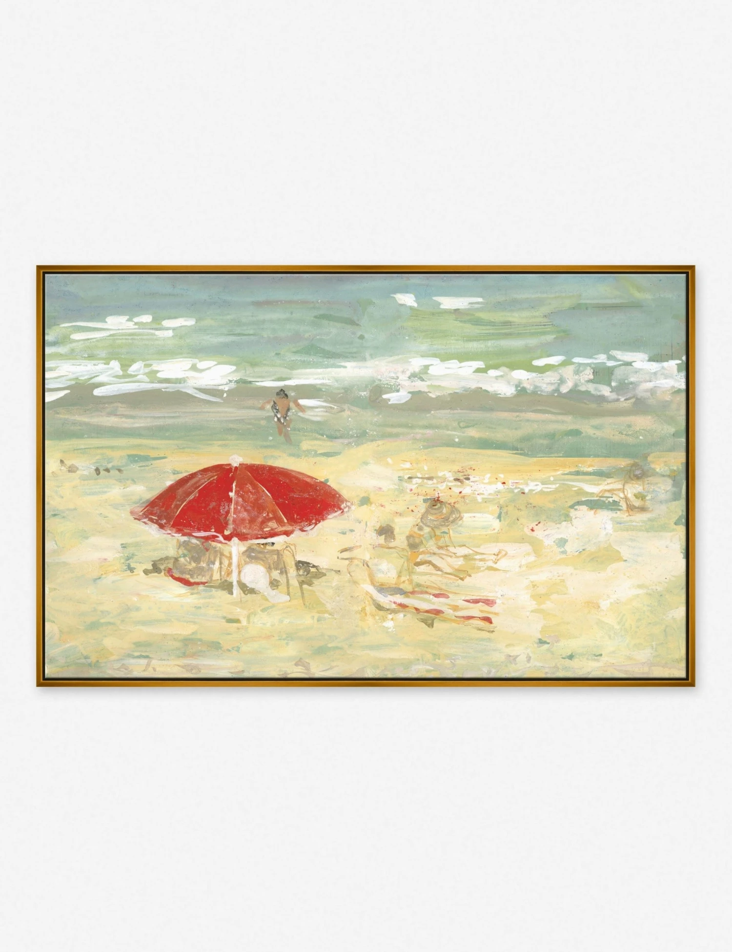 Lulu And Georgia 'Beach Umbrella, Parivolia' Print Walls 1 Lulu And Georgia 'Beach Umbrella, Parivolia' Print Walls