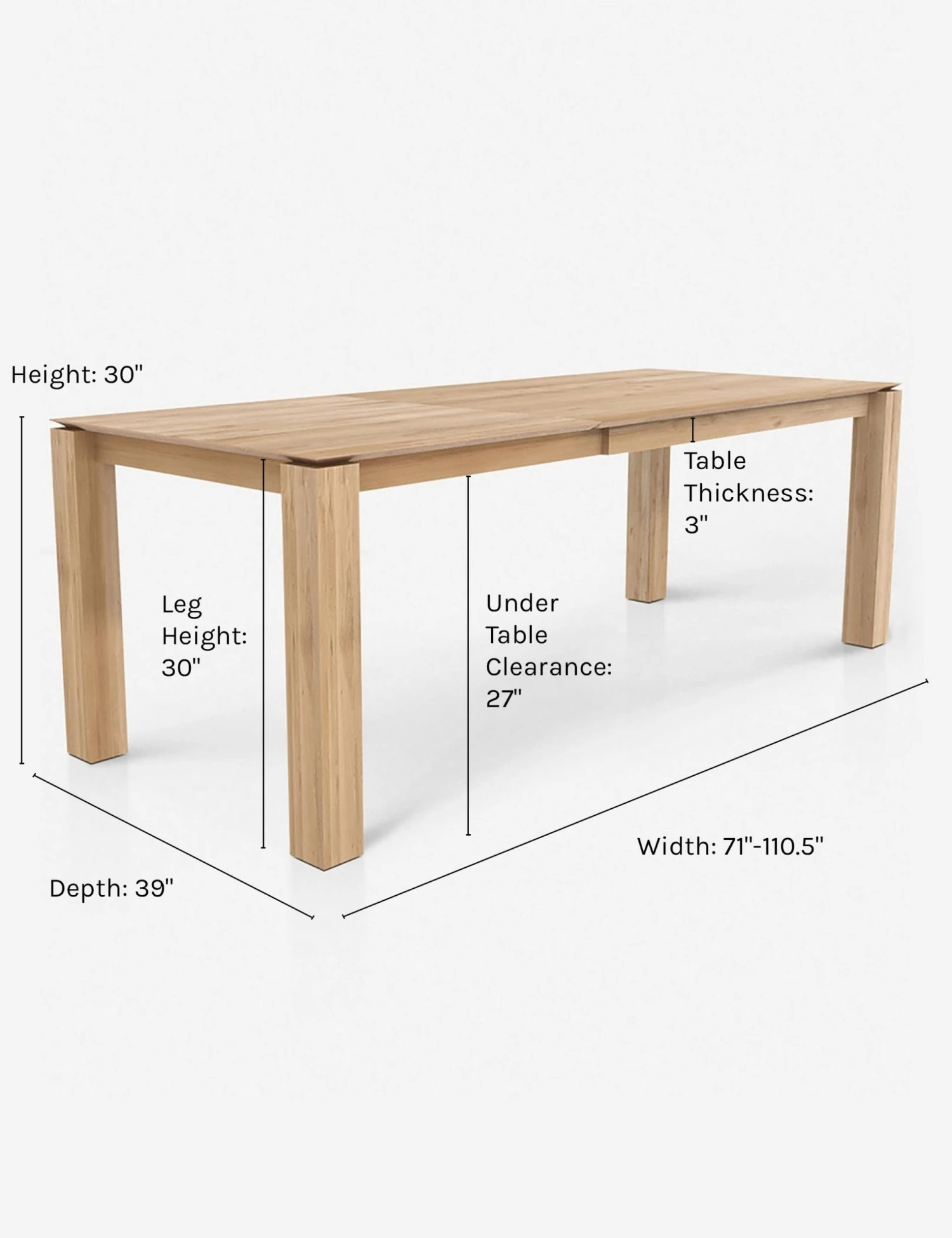 kaiza-extendable-dining-table-3.jpg Lulu And Georgia Kaiza Extendable Dining Table Furniture