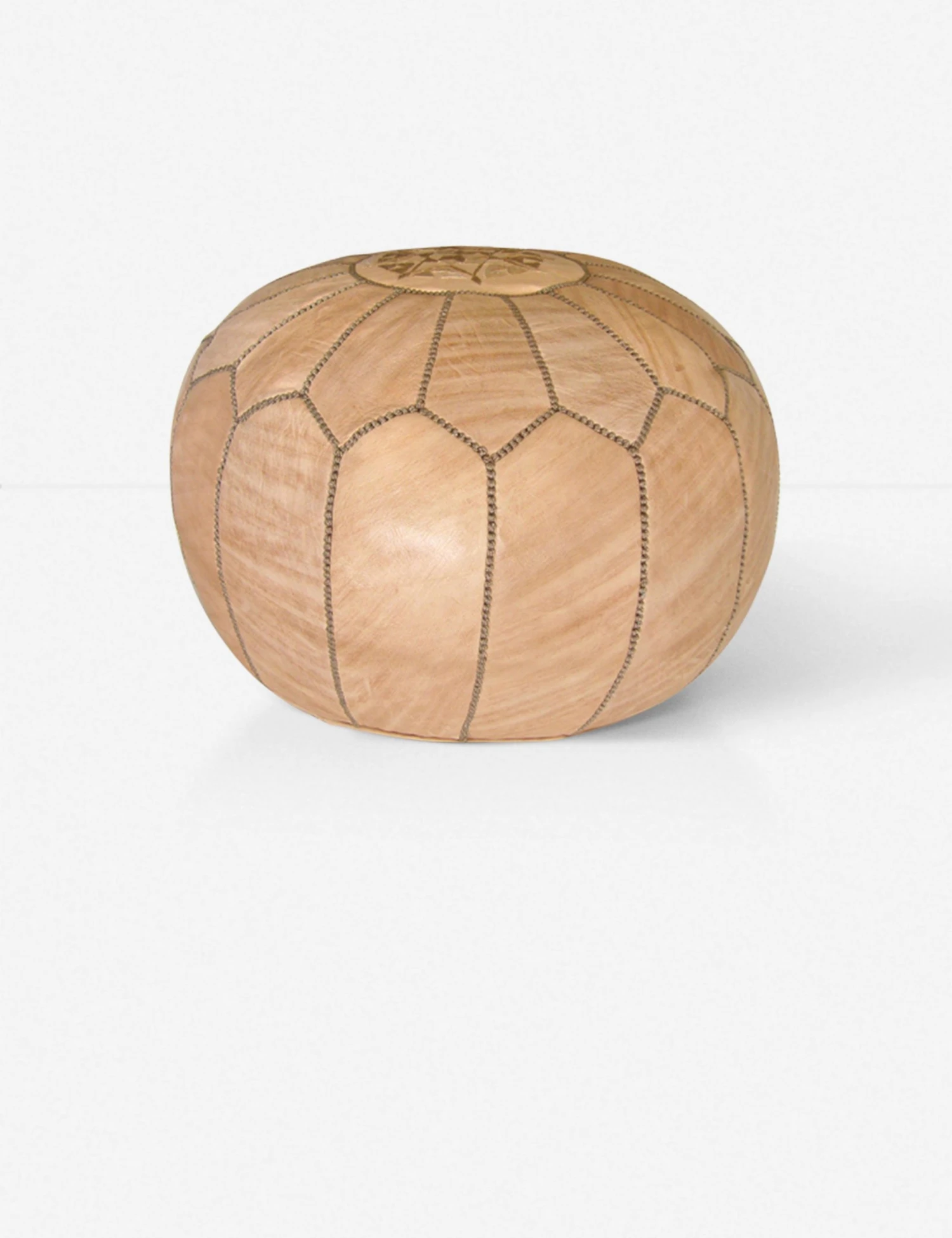 kenza-moroccan-pouf-tan_1564991625.jpg Lulu And Georgia Pillows + Throws Kenza Moroccan Pouf