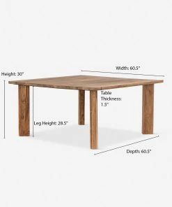 Lulu And Georgia Kismet Square Dining Table