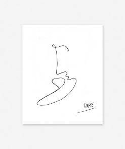 Lulu And Georgia 'Kiss' Print By Damienne Merlina Walls