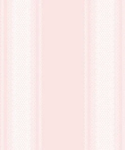 Lulu And Georgia Lace Front Wallpaper By Nathan Turner, Pink