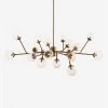 Lulu And Georgia Arteriors Dallas Large Chandelier, Bronze