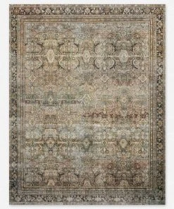 Lulu And Georgia Dacion Rug Mossy Greens