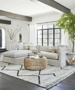 Lulu And Georgia Furniture Parque Slipcover Sectional Sofa