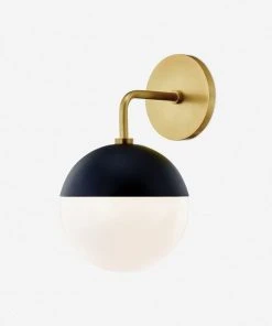 Lulu And Georgia Lilu Sconce Curved + Rounded