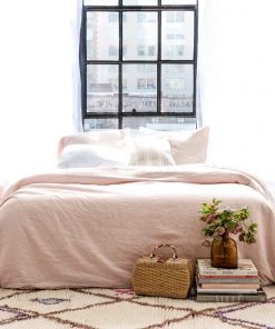Lulu And Georgia Cultiver Linen Bedding, Duvet Cover Bed + Bath