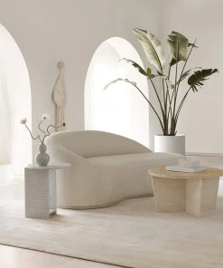 Lulu And Georgia Bouclé + Textural Fabric Candice Luter Lyric Wall Hanging