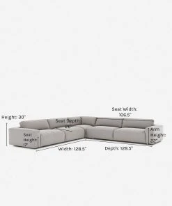 Lulu And Georgia Furniture Mackenzie Corner Sectional Sofa 6 Lulu And Georgia Furniture Mackenzie Corner Sectional Sofa