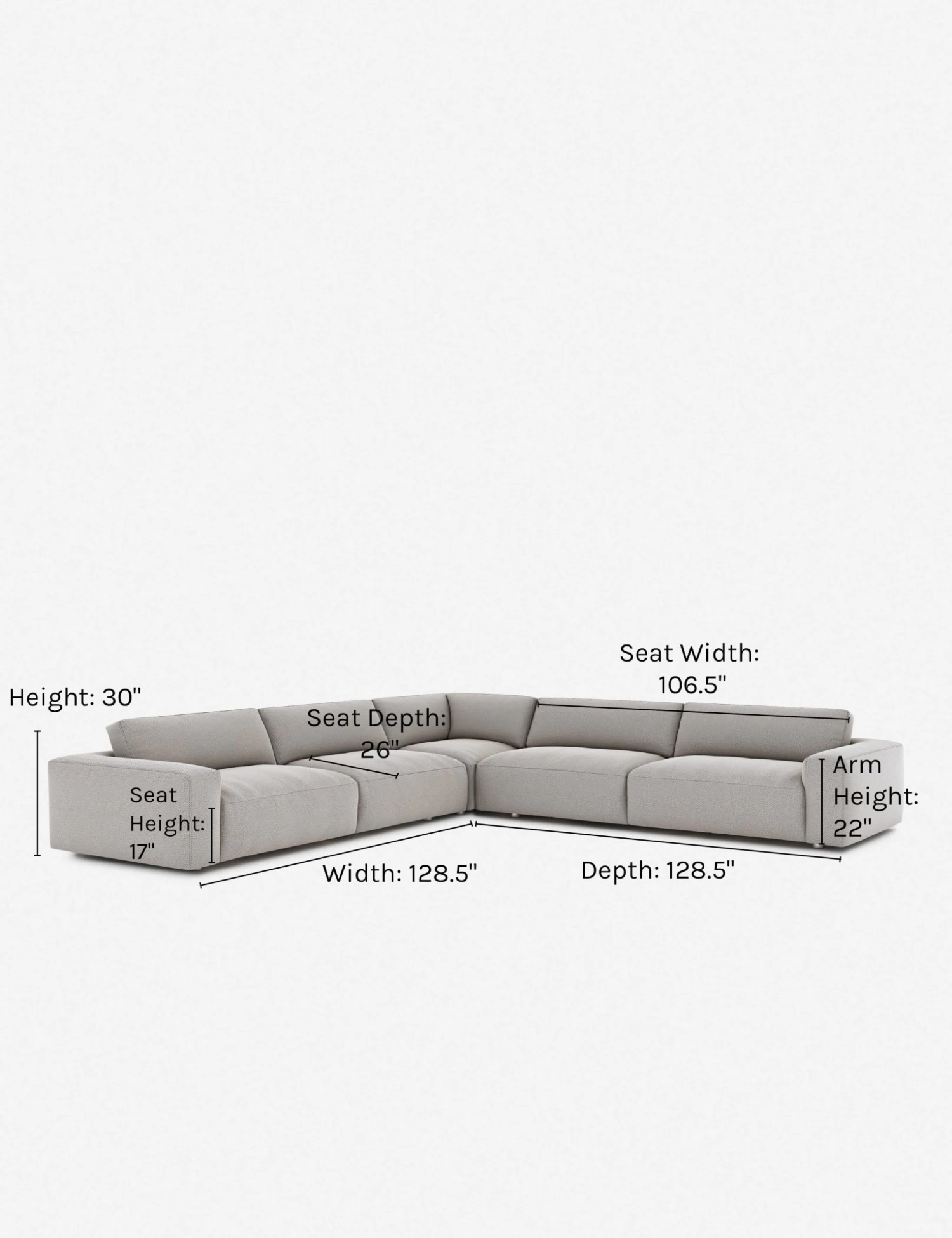 mackenzie-corner-sectional-sofa_-ash.jpg Lulu And Georgia Furniture Mackenzie Corner Sectional Sofa