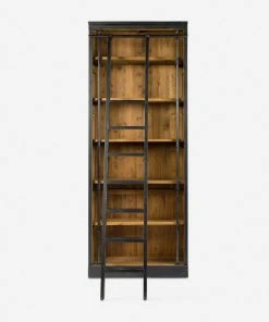 Lulu And Georgia Mallory Bookcase With Ladder Furniture