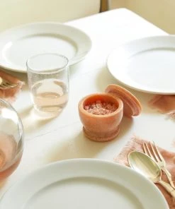 Lulu And Georgia Marble Lidded Cellar