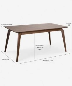 Lulu And Georgia Furniture Marcia Extendable Dining Table 5 Lulu And Georgia Furniture Marcia Extendable Dining Table