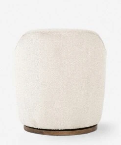 Lulu And Georgia Margie Swivel Chair Curved + Rounded