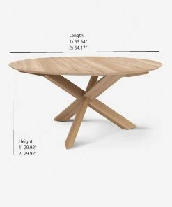 Lulu And Georgia Marteena Round Dining Table