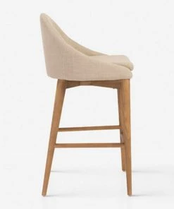 Lulu And Georgia Milo Counter Stool Curved + Rounded