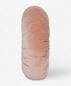 Lulu And Georgia Monroe Velvet Round Pillow Curved + Rounded