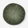 Lulu And Georgia Monroe Velvet Round Pillow Curved + Rounded