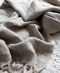 Lulu And Georgia Bed + Bath Pom Pom At Home Montauk Blanket