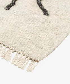 Lulu And Georgia Moroccan Flatweave Rug, Black And Natural By Sarah Sherman Samuel Sarah Sherman Samuel Collection 4 Lulu And Georgia Moroccan Flatweave Rug, Black And Natural By Sarah Sherman Samuel Sarah Sherman Samuel Collection