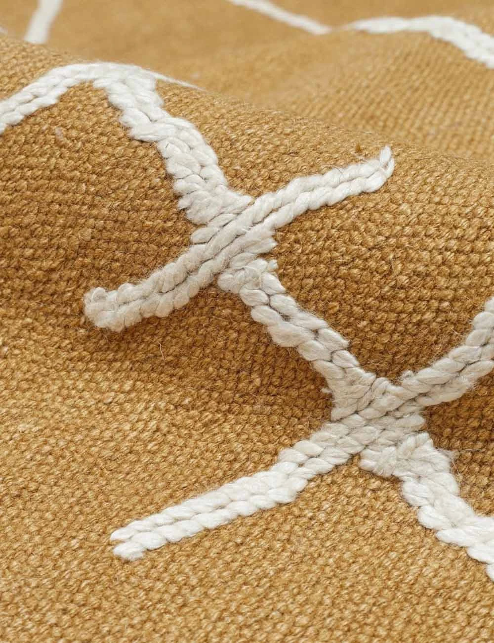 moroccan_flatweave_ochre_-702_2_409c5da7-cb6a-4c17-89b8-88e2fca9508d.jpg Lulu And Georgia Moroccan Flatweave Rug, Ochre By Sarah Sherman Samuel Sarah Sherman Samuel Collection