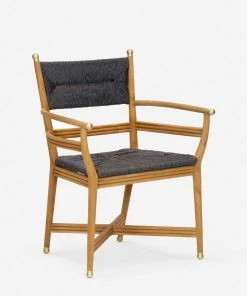 Lulu And Georgia Morris & Co. Kelmscott Rush Indoor / Outdoor Dining Arm Chair Furniture