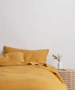 Lulu And Georgia Artful Proportions Collection Cultiver Linen Bedding, Sheet Set