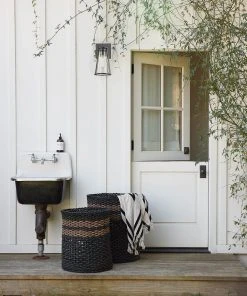 Lulu And Georgia Suni Indoor/Outdoor Baskets (Set Of 2) Outdoor Collection