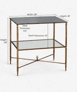 Lulu And Georgia Furniture Nicolina Side Table 2 Lulu And Georgia Furniture Nicolina Side Table