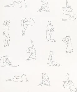 Lulu And Georgia Minimalist Nude Wallpaper